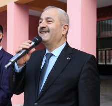 Kaymakam Güler ve Başkan Büyükgöz Adem Yavuz Okulunda