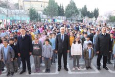 Kaymakam Güler ve Başkan Büyükgöz Adem Yavuz Okulunda