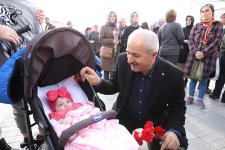 Başkan Büyükgöz kadınlar gününü kutladı