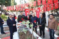 Gebze’de  Şehitler İçin Anma Töreni