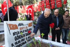 Gebze’de  Şehitler İçin Anma Töreni