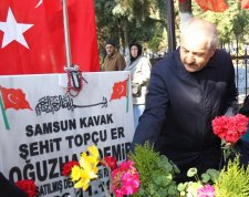 Gebze’de  Şehitler İçin Anma Töreni