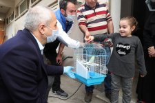 Başkan Büyükgöz; Minik Zeynep Yaren’i Kırmadı