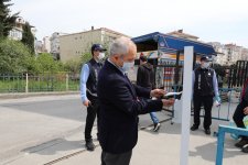 Başkan Büyükgöz  Adem Yavuz Pazarı’nda