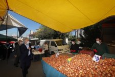 Başkan Büyükgöz’den  Pazarlarda Esnaf Turu