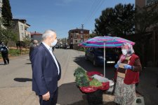 Başkan Büyükgöz’den  Pazarlarda Esnaf Turu