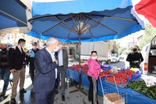 Başkan Büyükgöz’den  Pazarlarda Esnaf Turu