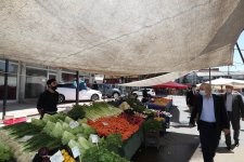 Başkan Büyükgöz’den  Pazarlarda Esnaf Turu