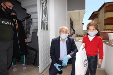 Başkan Büyükgöz Minik Miray’ı Sevindirdi