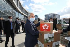 Konvoyu Başkan Büyükgöz Uğurladı İhtiyaç Sahiplerine Ramazan Erzağı