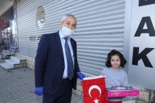 Başkan Zinnur Büyükgöz’den  Çocuklara 23 Nisan Hediyeleri