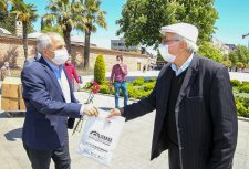 Başkan Büyükgöz 65 Yaş Üstünü Unutmadı