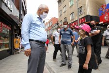 Başkan Büyükgöz’den  Çarşıda Esnaf Turu