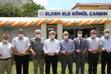 Gebze’de Elden Ele Gönül Çarşı’sı Dualarla Açıldı