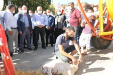 Başkan Büyükgöz’e  Doğalgaz Teşekkürü   