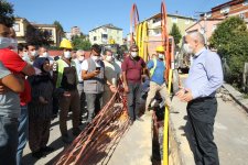 Başkan Büyükgöz’e  Doğalgaz Teşekkürü   