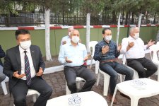 Başkan Büyükgöz’den Arife Günü Ziyaretleri