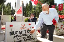 Başkan Büyükgöz’den Arife Günü Ziyaretleri