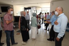 Başkan Büyükgöz’den Arife Günü Ziyaretleri