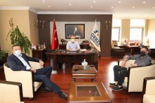 Başkan Büyükgöz Türkoğlu ve Tunçeri’yi Ağırladı