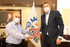 Başkan Büyükgöz Türkoğlu ve Tunçeri’yi Ağırladı