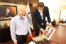 Başkan Büyükgöz Türkoğlu ve Tunçeri’yi Ağırladı