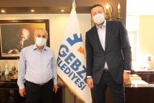 Başkan Büyükgöz Türkoğlu ve Tunçeri’yi Ağırladı