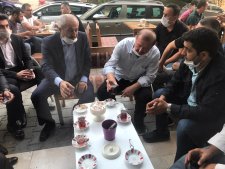 Başkan Büyükgöz’den  Esnaflarla Çay Sohbetleri