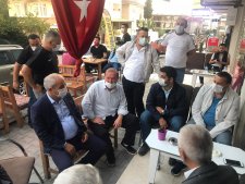 Başkan Büyükgöz’den  Esnaflarla Çay Sohbetleri