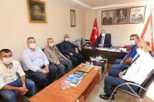 Başkan Büyükgöz’den  MHP’ye Hayırlı Olsun Ziyareti   