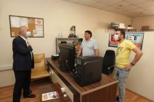 Başkan Büyükgöz Şehit Numan Dede Caddesinde