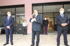 Kaymakam Güler ve Başkan Büyükgöz bayrak törenine katıldı