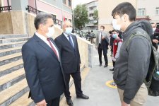 Kaymakam Güler ve Başkan Büyükgöz bayrak törenine katıldı