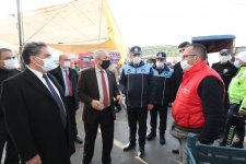 Kaymakam Güler ve Başkan Büyükgöz’den Pazar denetimi