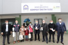 Başkan Büyükgöz çevreci tesisi öğrencilere tanıttı