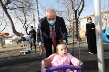 Çocukların Başkan sevgisi