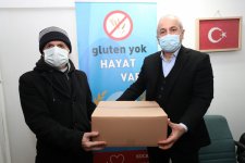 Başkan Büyükgöz’den Glutensiz Yaşam Derneğine destek