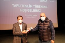 Balçık’ta hak sahiplerine tapular protokolden