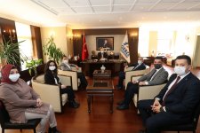 Başkan Büyükgöz’e Taziye Ziyareti