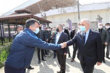 Başkan Büyükgöz’den Mormenekşe’ye Moral ziyareti