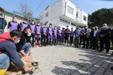 Başkan Büyükgöz’den Mormenekşe’ye Moral ziyareti