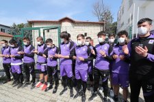 Başkan Büyükgöz’den Mormenekşe’ye Moral ziyareti