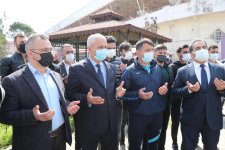 Başkan Büyükgöz’den Mormenekşe’ye Moral ziyareti