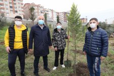 Sağlık Çalışanları İçin  Ağaçlandırma Çalışması