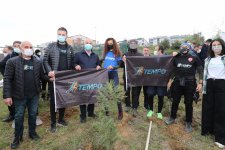 Sağlık Çalışanları İçin  Ağaçlandırma Çalışması