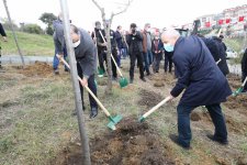 Sağlık Çalışanları İçin  Ağaçlandırma Çalışması