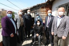 Başkan Büyükgöz Ayşenur’a misafir oldu