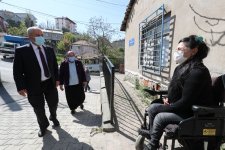 Başkan Büyükgöz Ayşenur’a misafir oldu