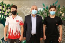 Başkan Büyükgöz’ün Şampiyon Konukları