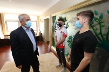 Başkan Büyükgöz’ün Şampiyon Konukları